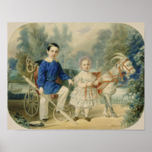 Großherzog Alexander und Großherzog Alexey Poster