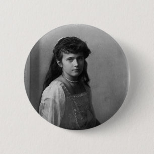Großherzogin Anastasia Nikolaevna von Russland Button