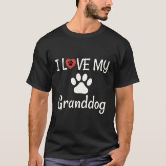 Großhund Hund Oma Opa I Liebe Mein Großhund T-Shirt