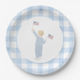 Großjahrtausendsteinzeit - Alle American Boy Paper Pappteller