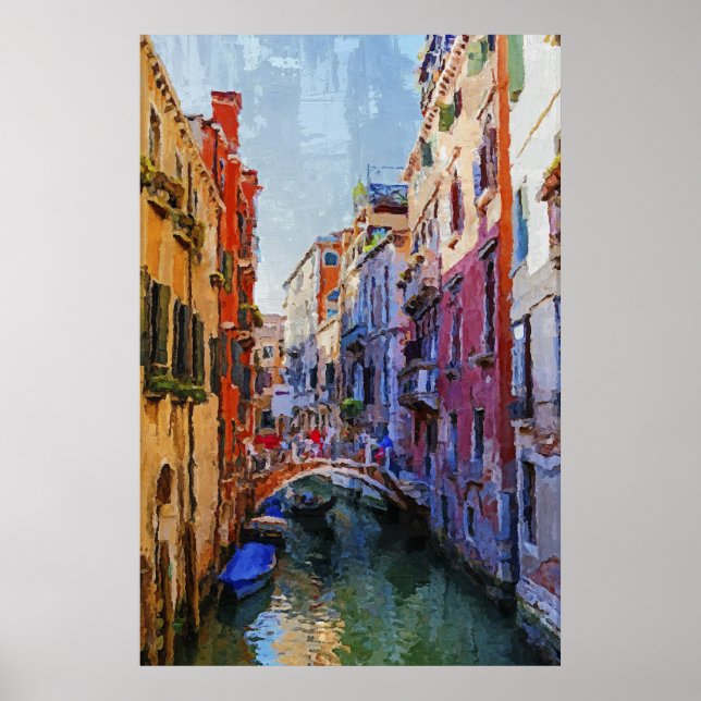 Großkanal Venedig, italy Poster (Vorne)