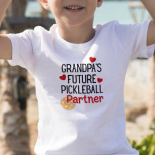 Großkinder für den zukünftigen Pickleball-Partner Kleinkind T-shirt