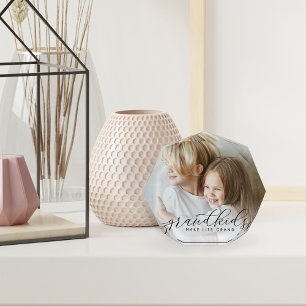 Großkinder machen das Leben großartig Fotoblock