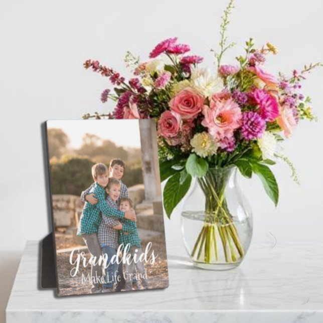 Großkinder machen das Leben großartig Fotoplatte (Von Creator hochgeladen)