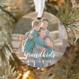 Großkinder machen das Leben großartig Ornament
