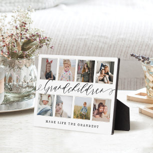 Großkinder machen das Leben zum größten FotoCollag Fotoplatte