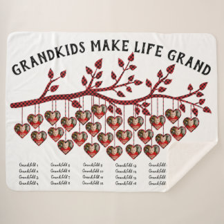 Großkinder machen Life Grand 25 FotoCollage Karier Sherpadecke