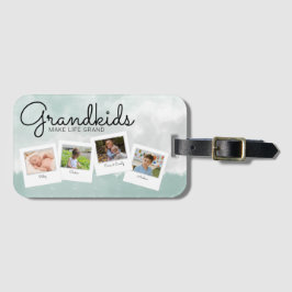 Großkinder machen Life Grand Großkinder Foto Gepäckanhänger
