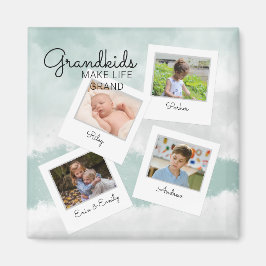 Großkinder machen Life Grand Großkinder Foto Magnet
