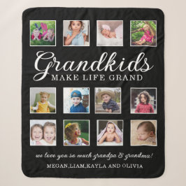 Großkinder machen Life Grand Quote 12 Foto Black Sherpadecke