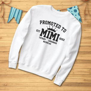 Großkindernamen für Oma im Jahr Sweatshirt