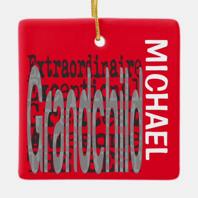 Großkindextraordinär CUSTOM Keramikornament (Vorderseite)