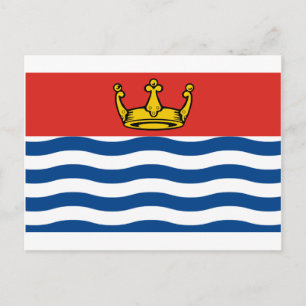 GroßLondoner Flagge Postkarte