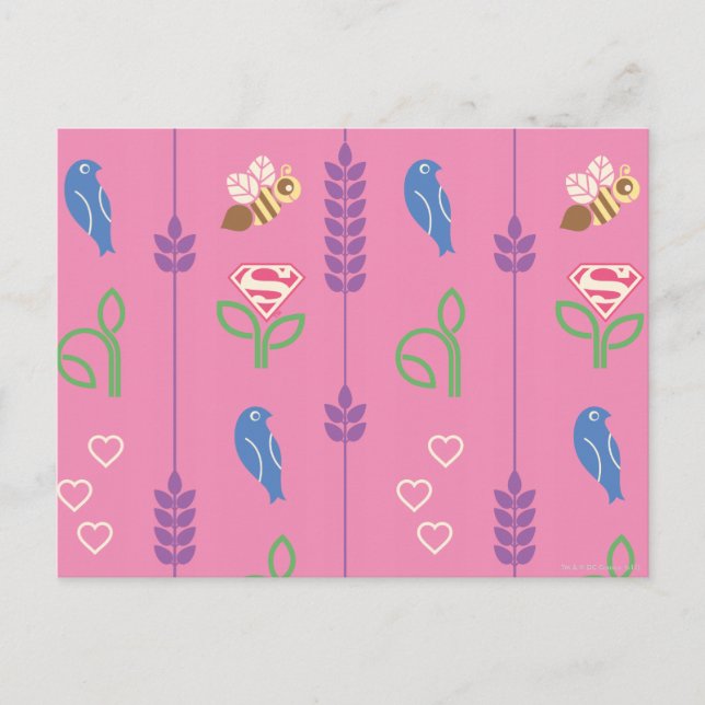 Großmädchen, Bienen, Bäume Postkarte (Vorderseite)