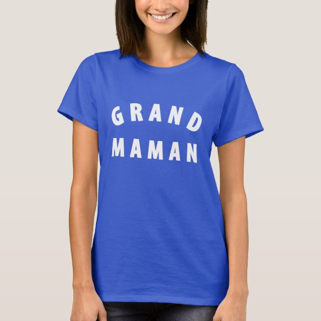 Großmama/Großmutter - T - Shirt des klassischen T- (Vorderseite)