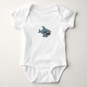 Großmäuliger Hai Baby Top