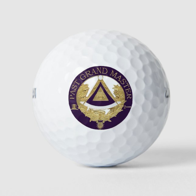 Großmeister der Vergangenheit Golfball (Vorderseite)