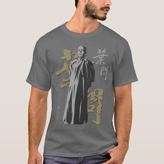 Großmeister "Ip Man" Wing Chun - Kung Fu T-Shirt (Vorderseite)