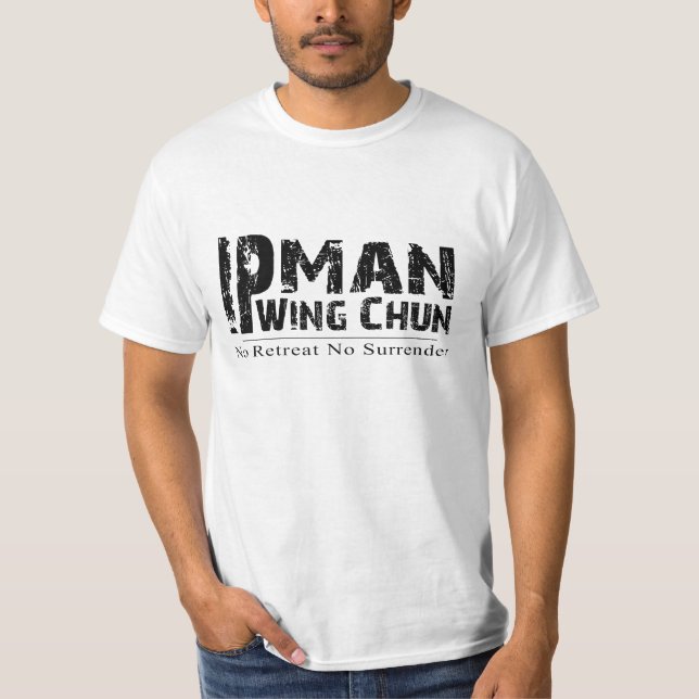 Großmeister "Ip Man" Wing Chun - Kung Fu T-Shirt (Vorderseite)