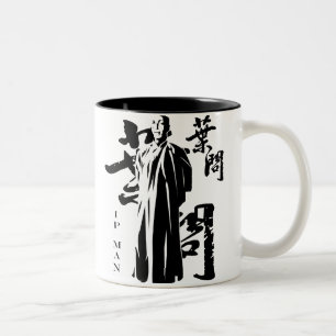 Großmeister - IP Man Wing-Chun-Tasse Zweifarbige Tasse