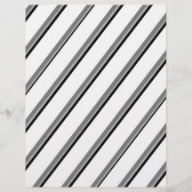 Großmengen W&B diagonale Streifen Scrapbook-Seiten