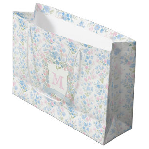 Großmillennial Blumengeschenktasche mit individuel Große Geschenktüte