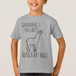 Großmutter Alpaca meine Taschen T-Shirt