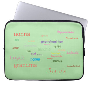Großmutter auf der Welt Laptopschutzhülle