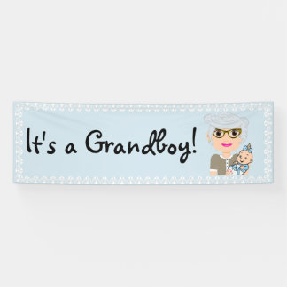 Großmutter-Babyparty-Fahne Banner