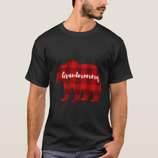 Großmutter Bear Kleidung Geschenke Großeltern Fami T-Shirt (Vorderseite)