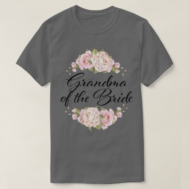 Großmutter der Brautgroßmutter der Bri T-Shirt (Design vorne)