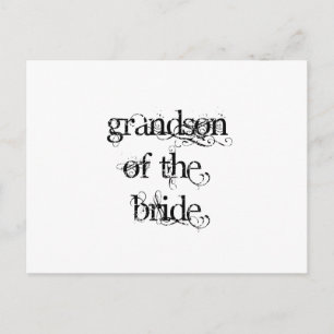 Großmutter der Bride Postkarte
