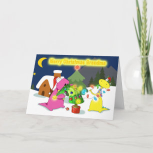 Großmutter der frohen Weihnachten