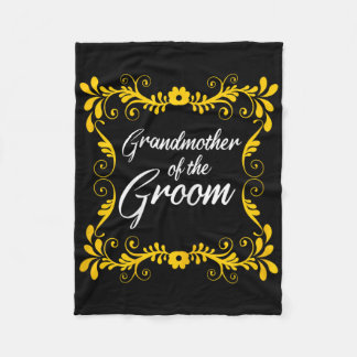 Großmutter der Groom Matching Bachelorette Par Fleecedecke