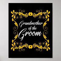 Großmutter der Groom Matching Bachelorette Par