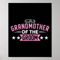 Großmutter der Groom Matching Bachelorette Par