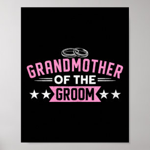 Großmutter der Groom Matching Bachelorette Par Poster