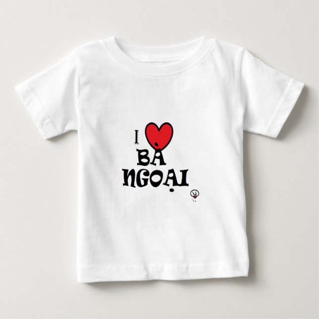 Großmutter der Liebe I (auf Vietnamesen) Baby T-shirt (Vorderseite)