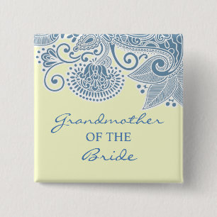 Großmutter des Braut-viktorianischen Button