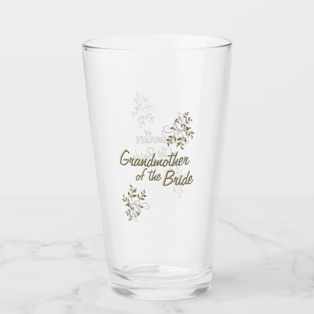 Großmutter des Bridglases Glas (Vorderseite)