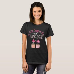 Großmutter Doppelmädchen-T - Shirt Twincesses