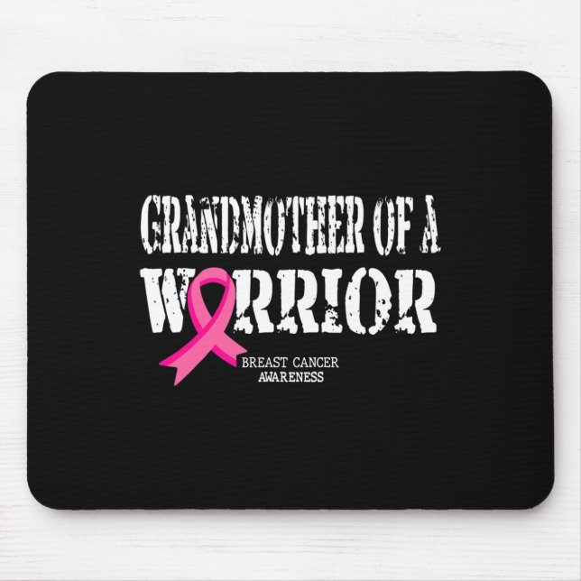 Großmutter eines Brustkrebses im Krieg P Mousepad (Vorne)