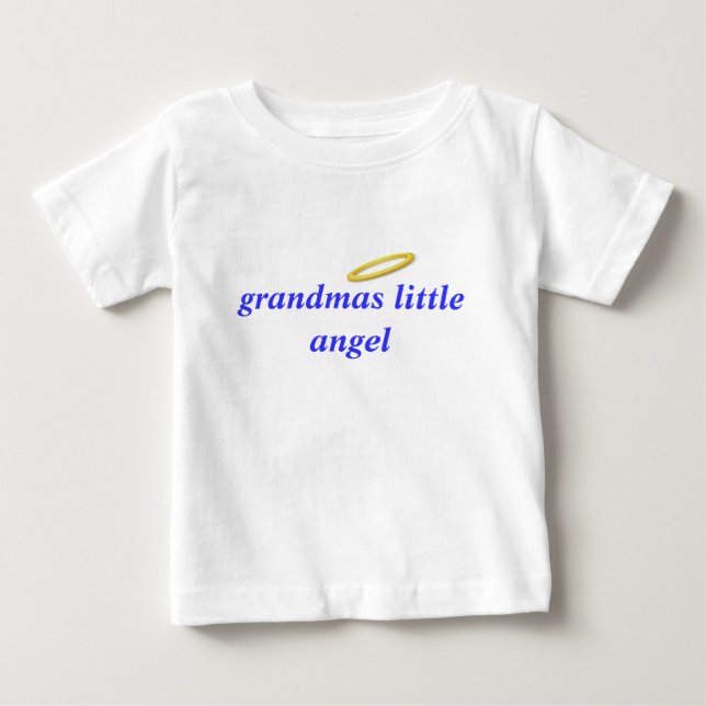 Großmutter-Engelchen Baby T-shirt (Vorderseite)
