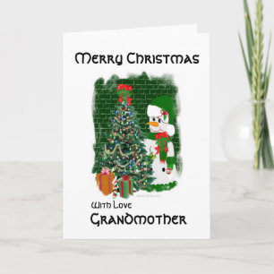 Großmutter Feiertagskarte