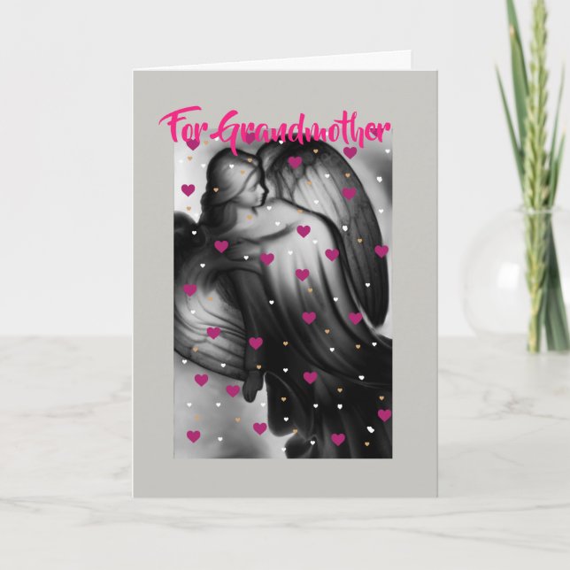 Großmutter Feiertagskarte (Vorderseite)