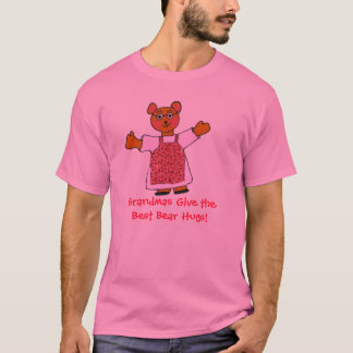 Großmutter-feste Umarmungen - Großmutterbär T-Shirt