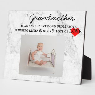 Großmutter Fotoplatte