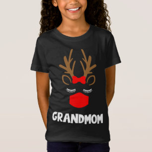 Großmutter Funny Reindeer Christmas Animal Family T-Shirt
