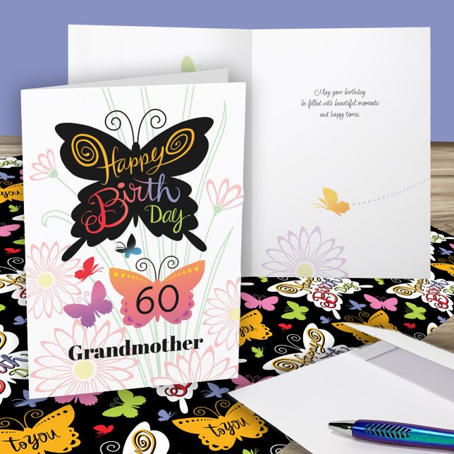 Großmutter-Geburtstagskarte Karte (Von Creator hochgeladen)