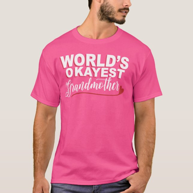 Großmutter-Geschenk - Weltklasse Großmutter! T-Shirt (Vorderseite)